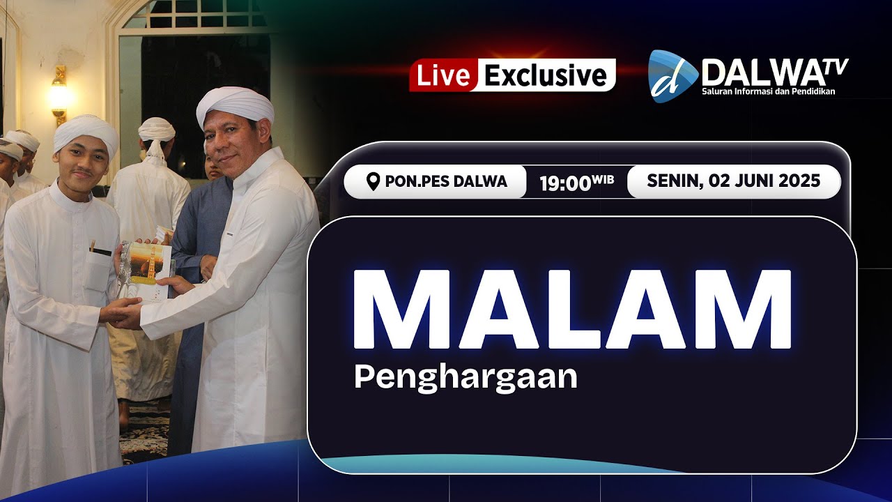 🔴LIVE || MALAM PENGHARGAAN & PEMBAGIAN HADIAH DI PONDOK PESANTREN DARULLUGHAH WADDA'WAH PUSAT