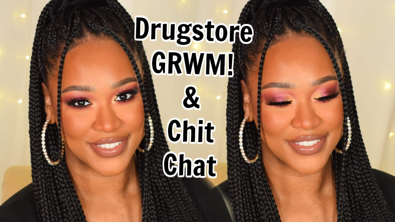 FULL FACE DRUGSTORE MAKEUP & CHIT CHAT...
