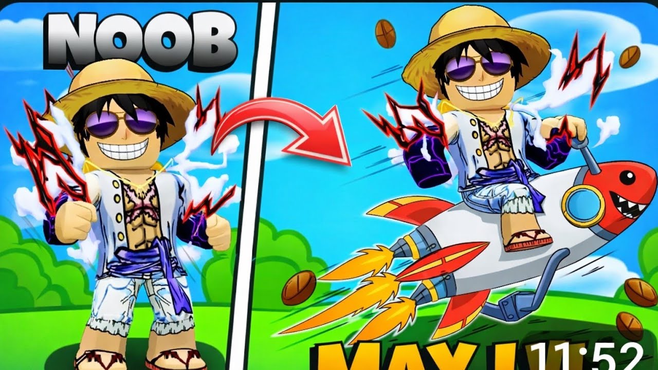 I Ate Rocket Fruit and Became OP inPVP🚀😱🚀