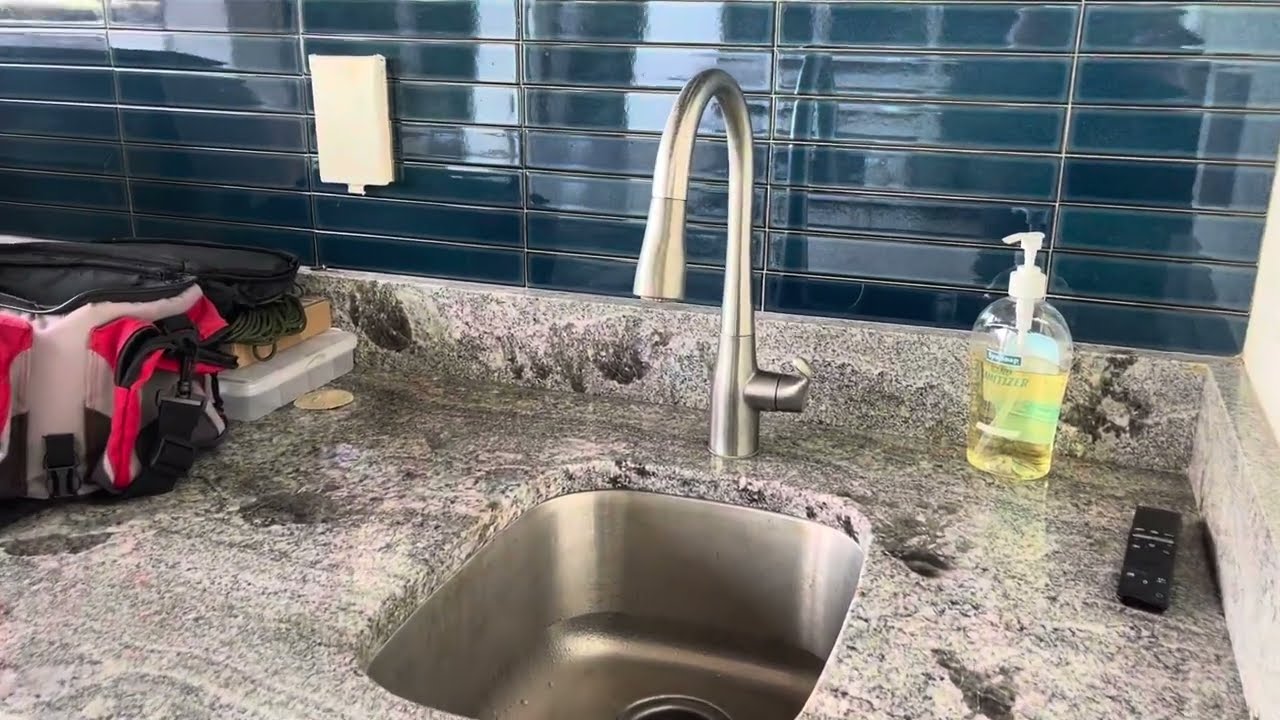 KOHLER 596 VS Simplice Pull Down Kitchen Faucet Review, Luxury Kohler Simplice Faucet Survives Hurri