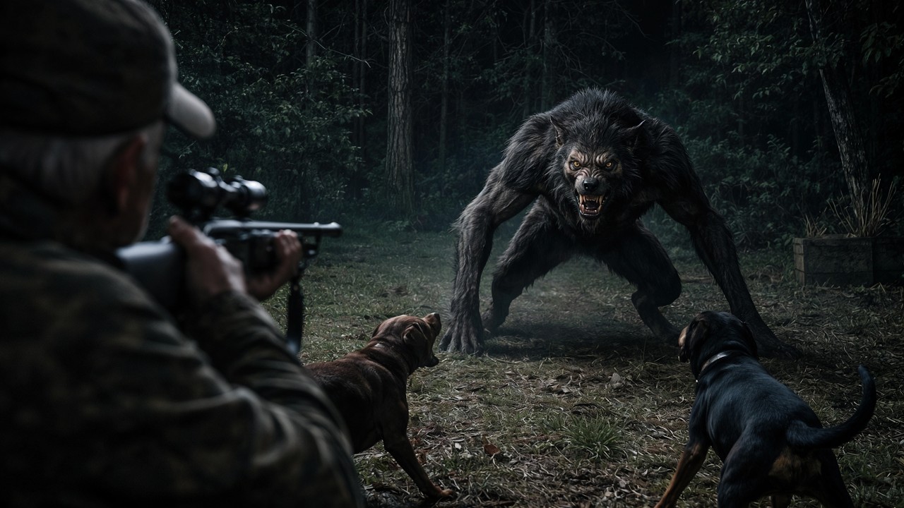 Arkansas Hog Hunters go after Dogman after it attacked their Dogs
