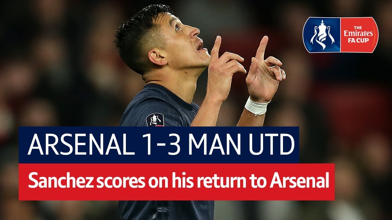 Arsenal vs Manchester United (1-3) | Emirates FA Cup Highlights