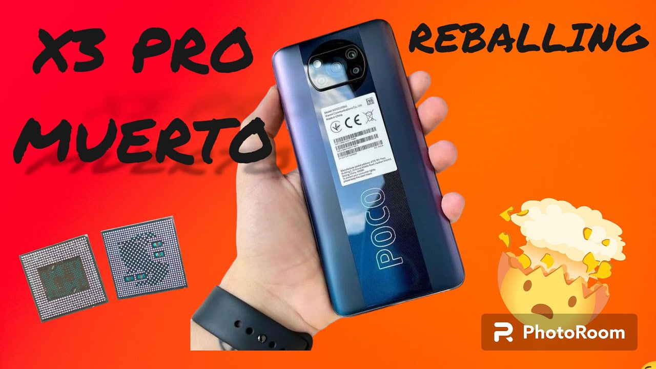 POCO X3 PRO APAGADO REBALLING (SOLUCION)