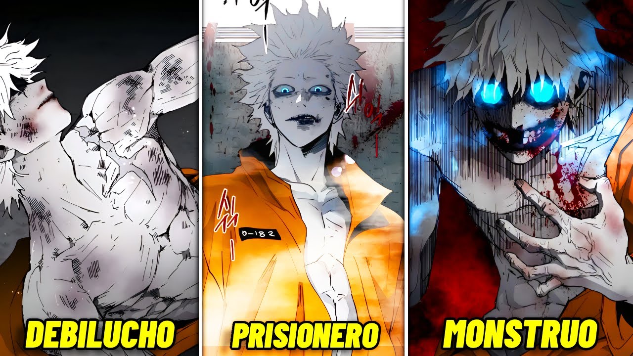 ATRAPADO en la PRISIÓN más PELIGROSA, se VUELVE un MONSTRUO para SOBREVIVIR/ RESUMEN MANWHA COMPLETO
