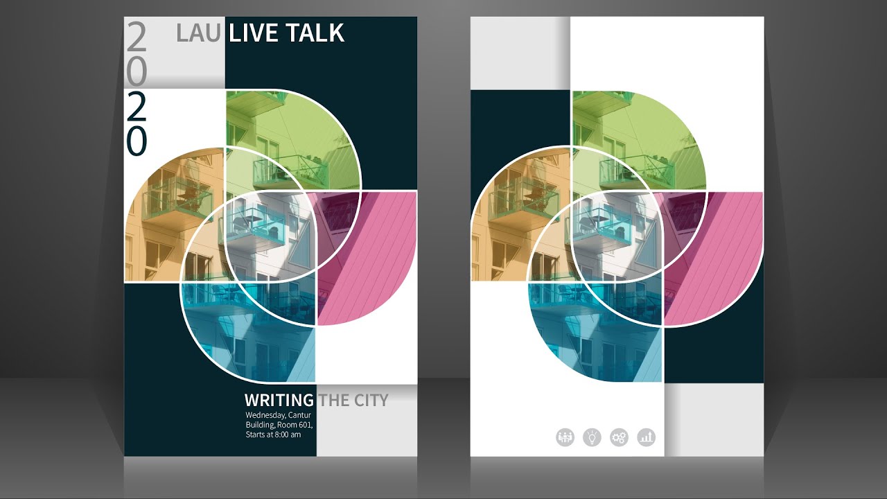 Easy Creative Flyer Cover Design | Adobe Illustrator Art Tutorials (2021)