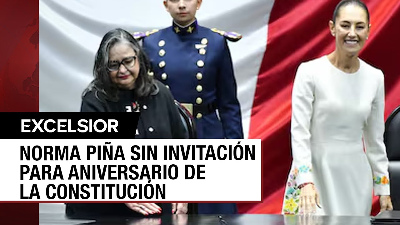 Sheinbaum no invita a la SCJN para aniversario de la Constitución