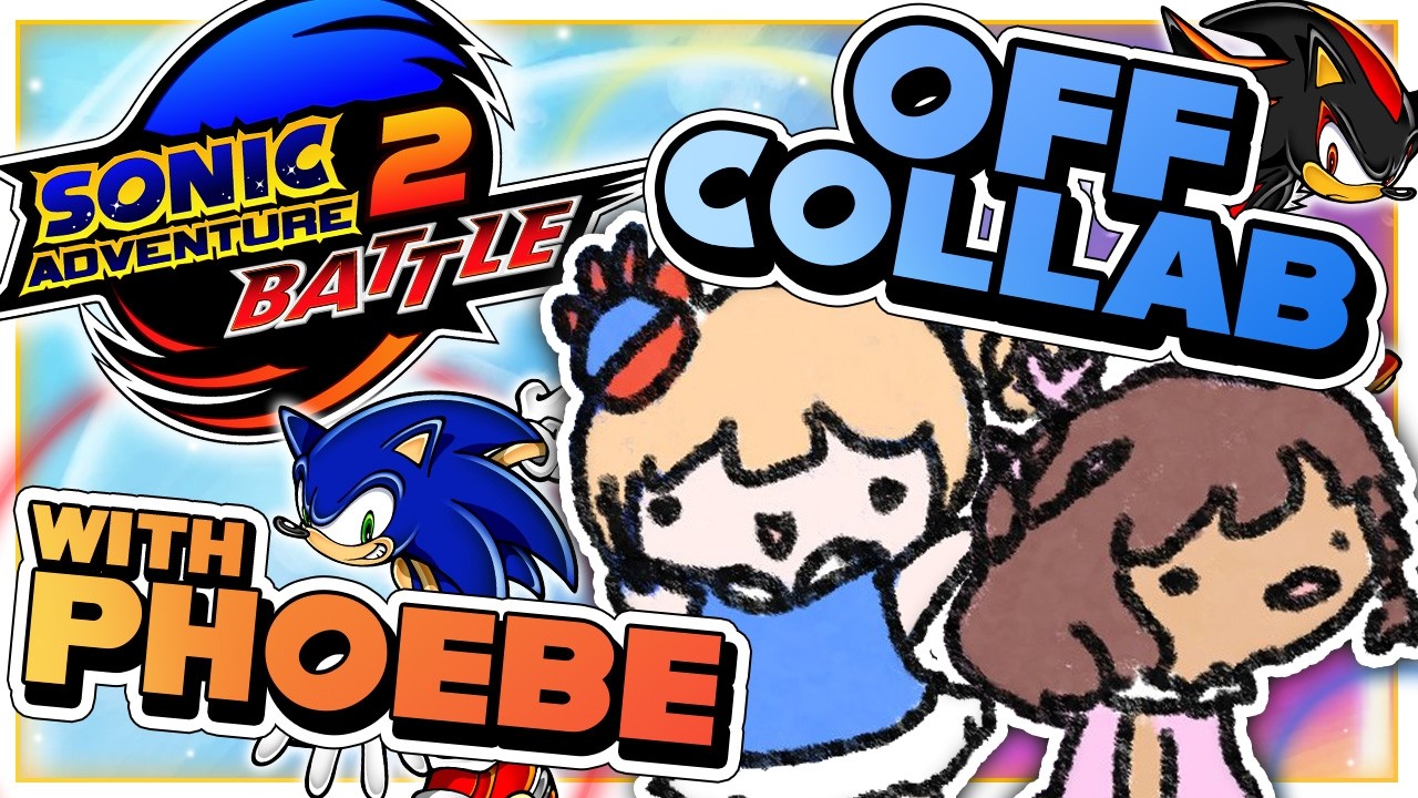 【Off-Collab】Sonic Adventure 2 Battle 2P with Phoebe the Hedgehog 🦔💨🛹 #densetsuexe #victoriaroman