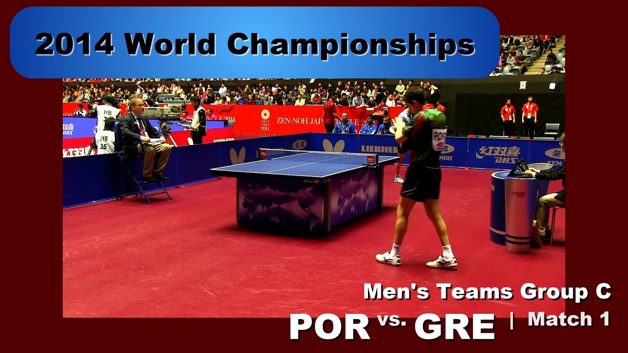 2014 WTTC Men's Team - Group C: POR - GRE Match 1: Marcos Freitas v Kalinikos Kreanga