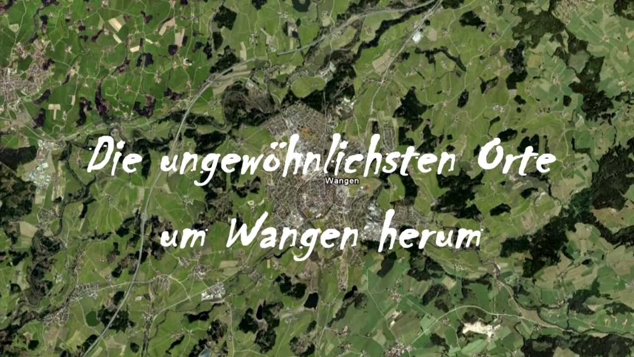 Die ungewöhnlichsten Orte um Wangen herum