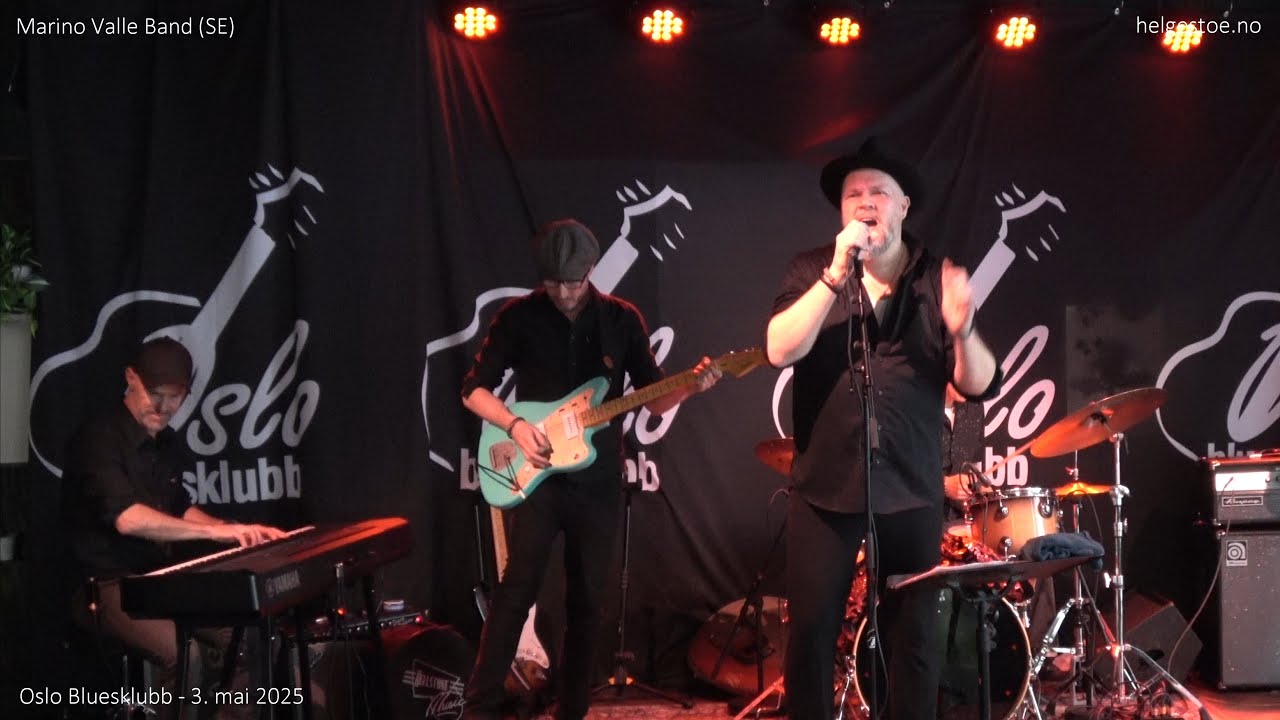 Marino Valle Band – Chocolate Blues – Marino Valle - Oslo Bluesklubb 2025
