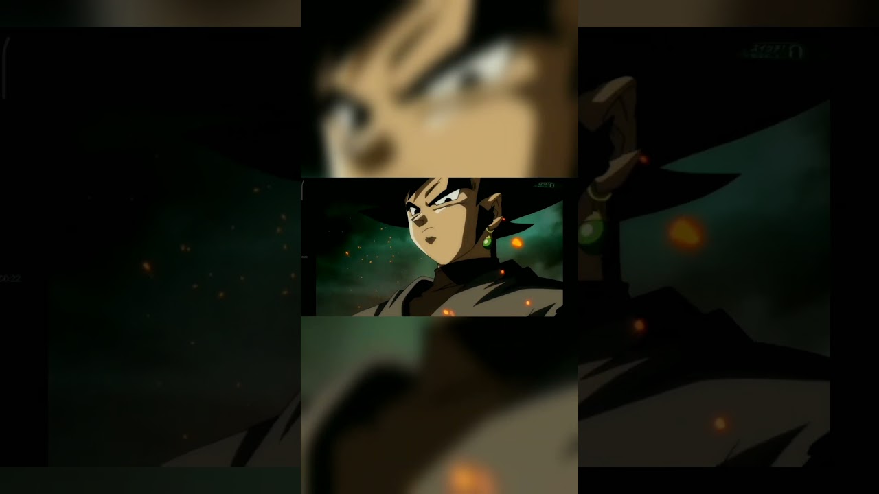 Black Goku aura #blackgoku #short
