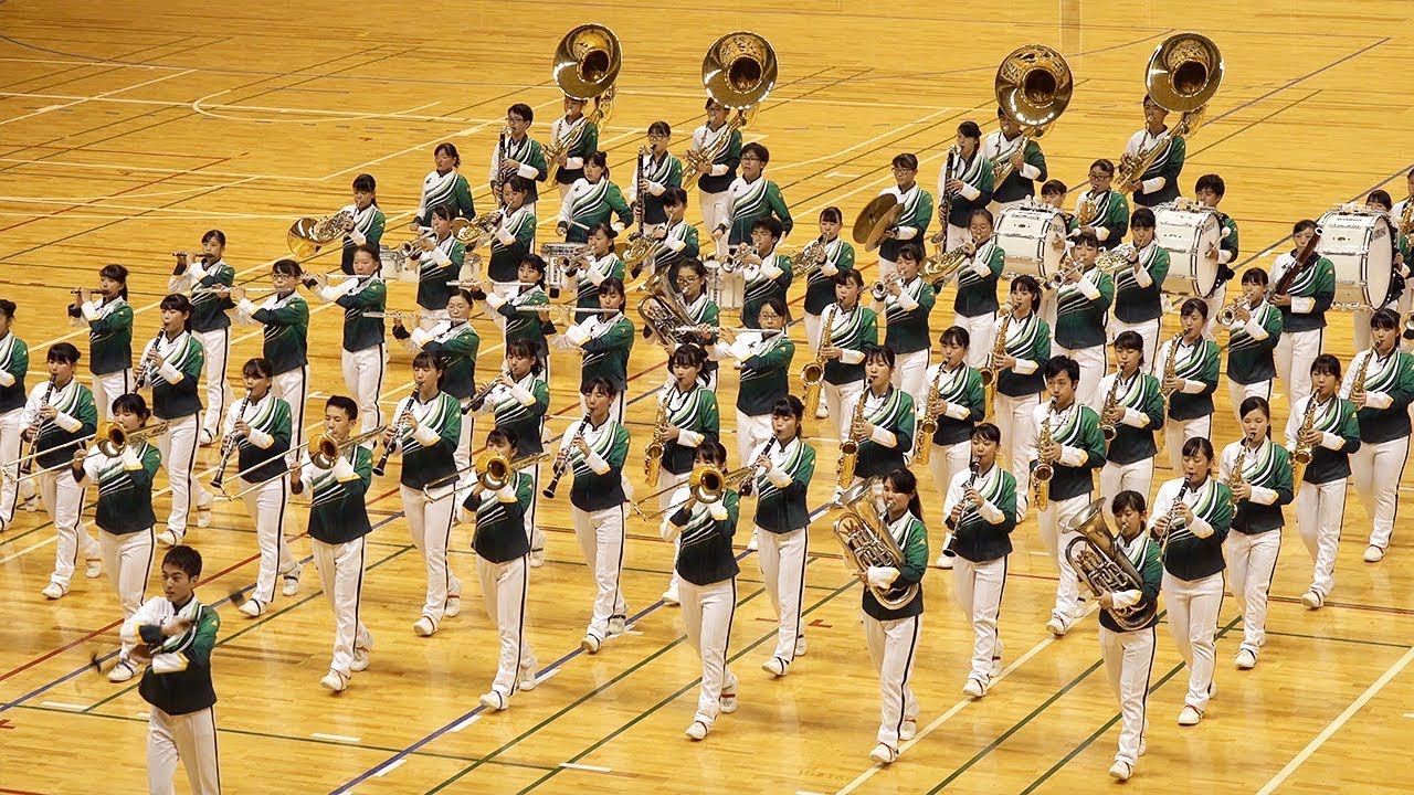2018.11.16 愛知県立木曽川高等学校ブラスバンド部（Aichi Prefectural Kisogawa High School）／全日本マーチングコンテスト 大会前お披露目会