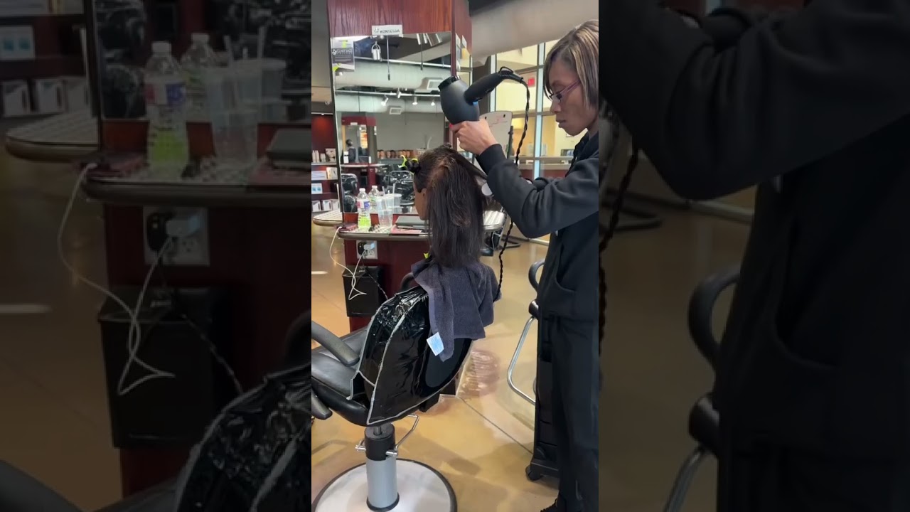 Blowout in the Clary Sage Salon