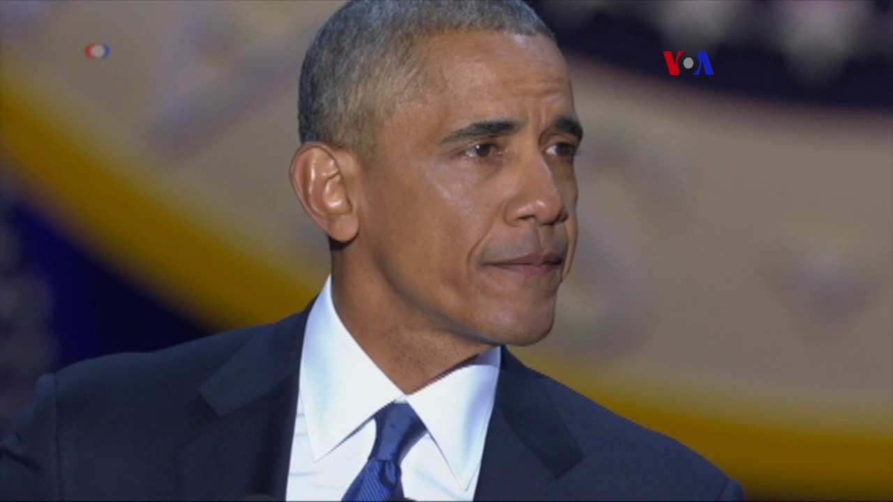 El ‘presidente’ Obama se despide de la nación