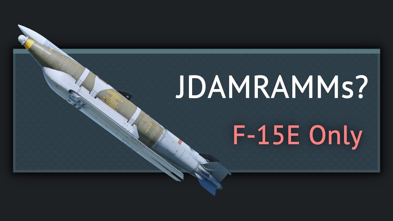 JDAMRAAMs in War Thunder?