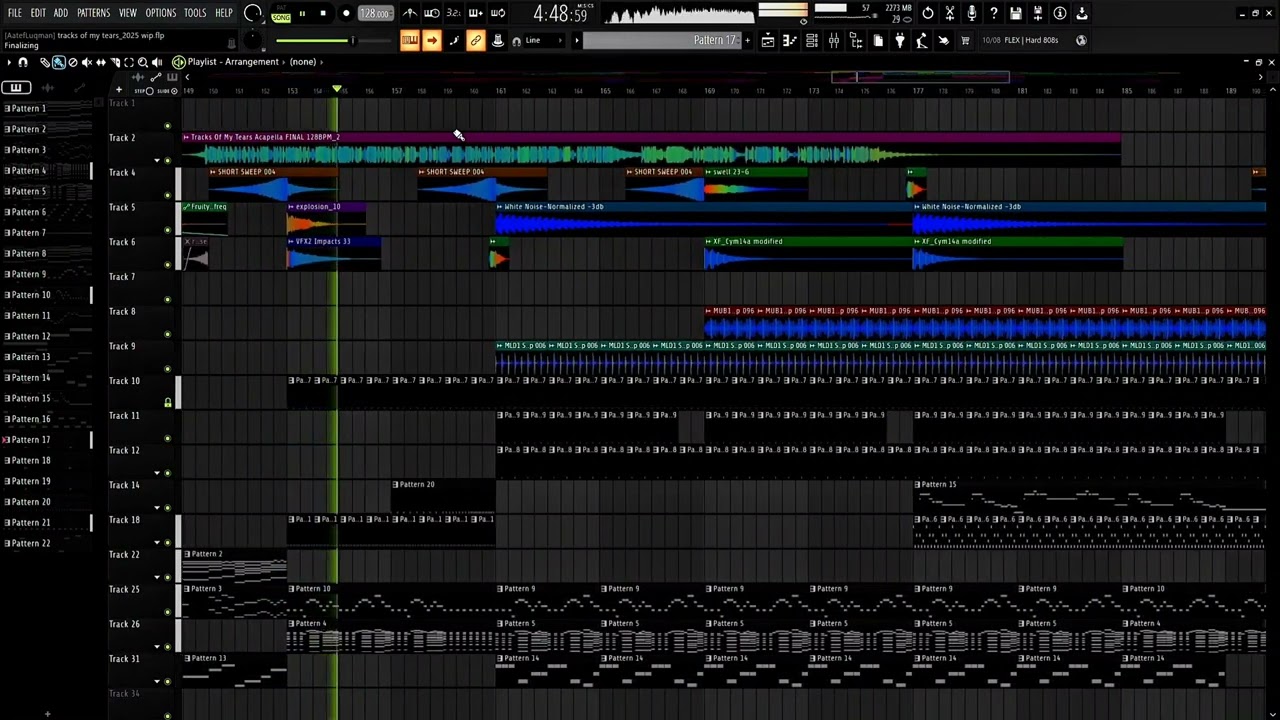 Avicii - Tracks Of My Tears (Full Remake + FLP)
