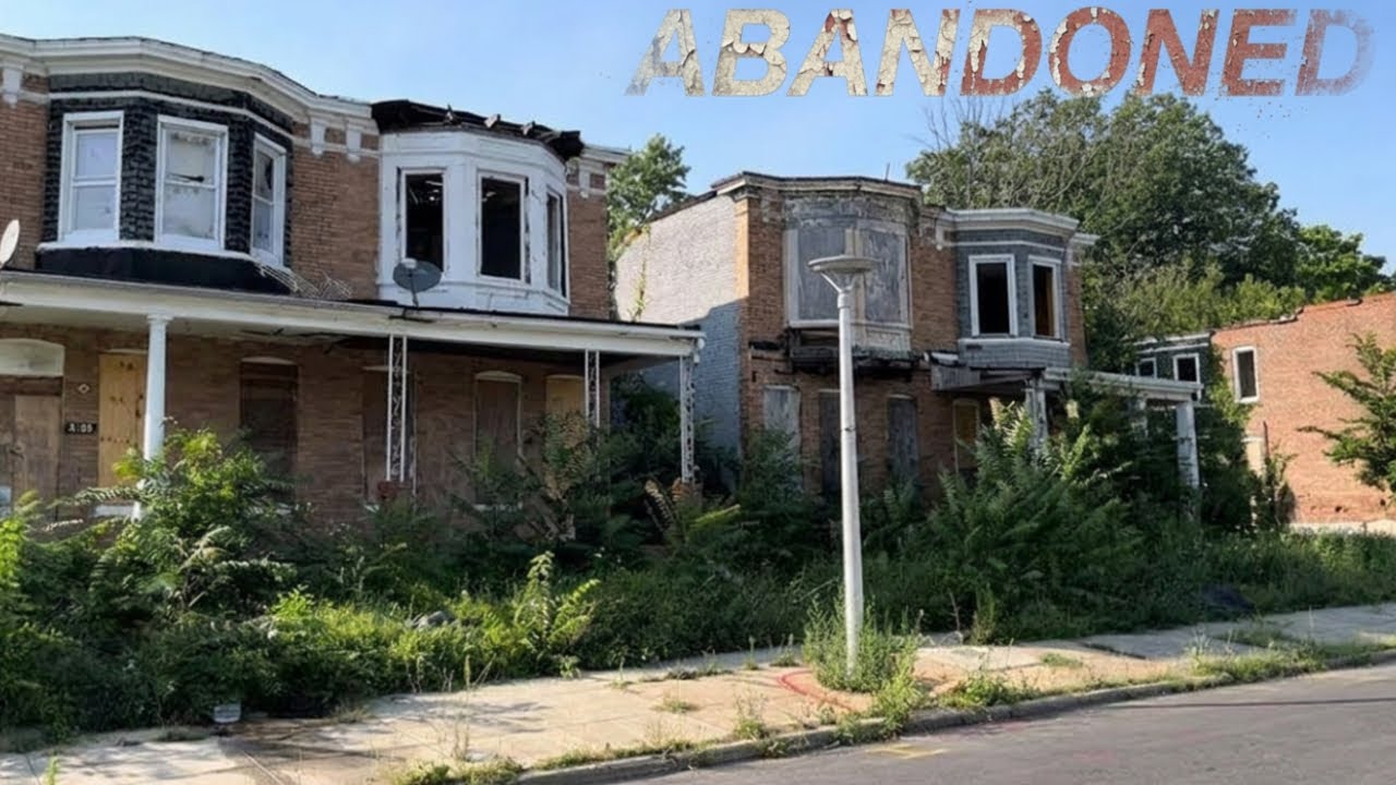 Dangerous Wrong Place! URBEX GONE WRONG | BALTIMORE ROW HOUSES