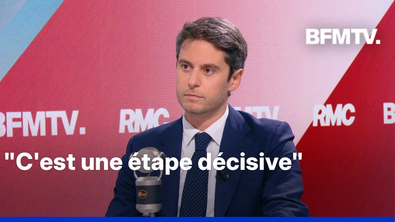Réseaux sociaux, présidentielle, Renaissance...L'interview de Gabriel Attal en intégralité