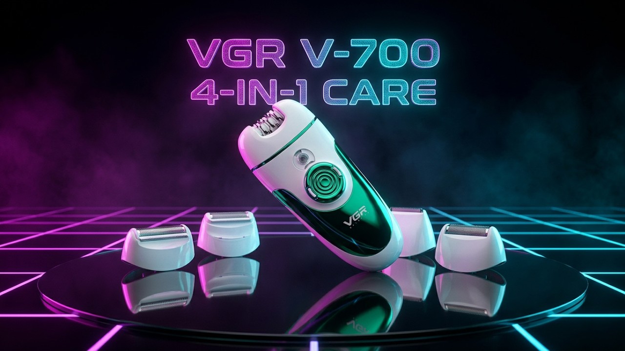 Обзор эпилятора 4 в 1 VGR V-700