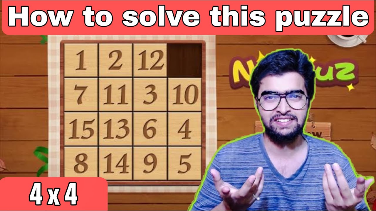 Numpuz game kaise khele | numpuz 4x4