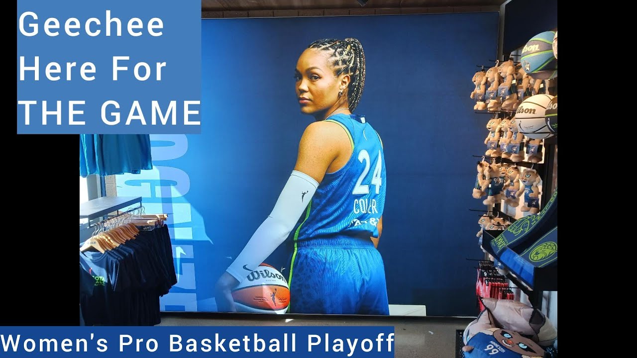 GEECHEE IS HERE FOR THE GAME -Before Entering the Arena #wnba #napheesacollier