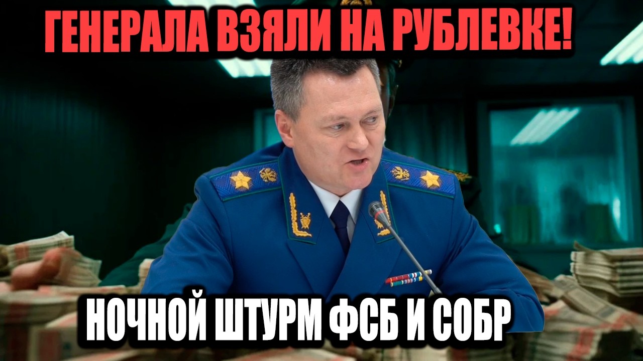 Генерала Взяли На Рублёвке: Что Нашли В Особняке После Ночного Штурма!