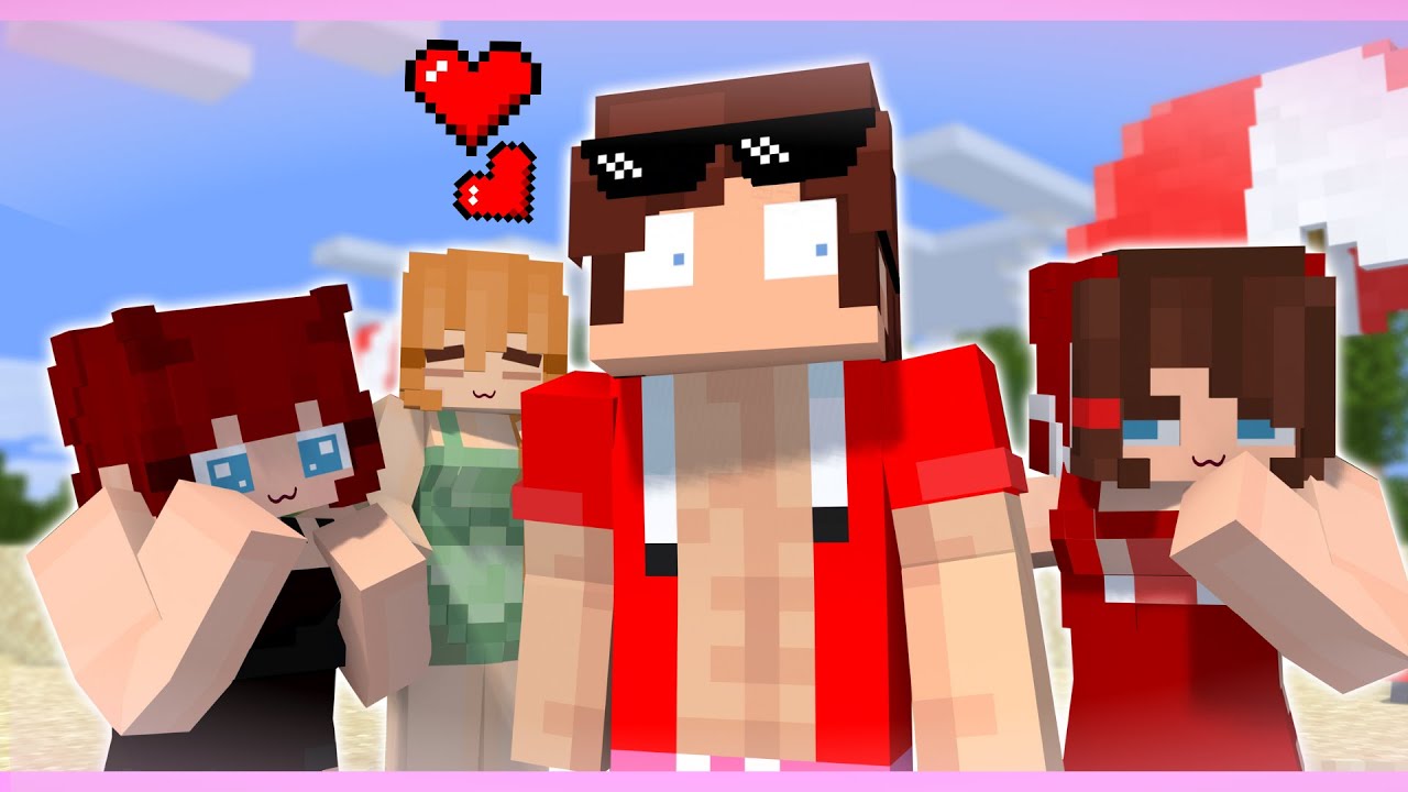 MAIZEN: JJ Sister&rsquo;s Love Curse Trouble?! - Minecraft Animation JJ & Mikey