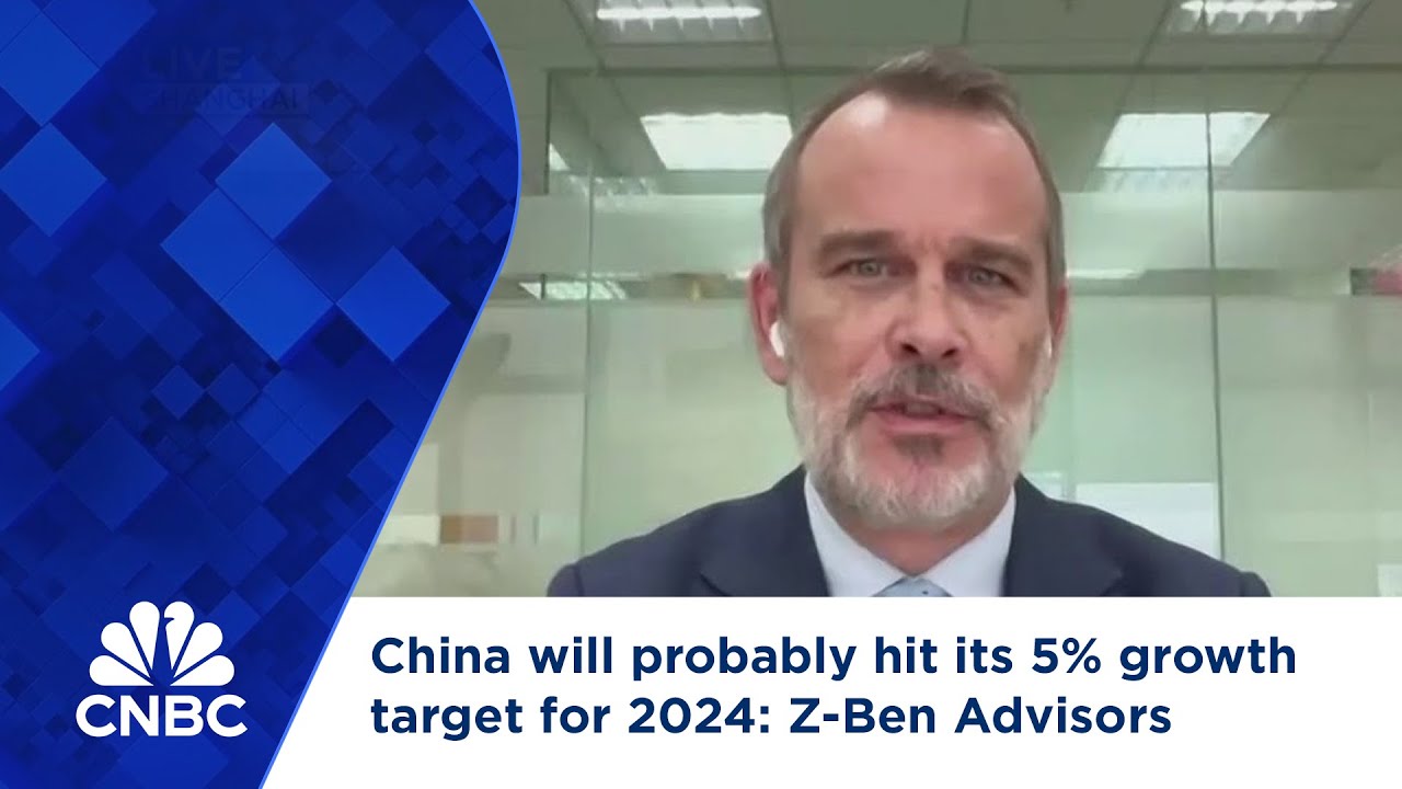China will probably hit its 5% growth target for 2024: Z-Ben Advisors