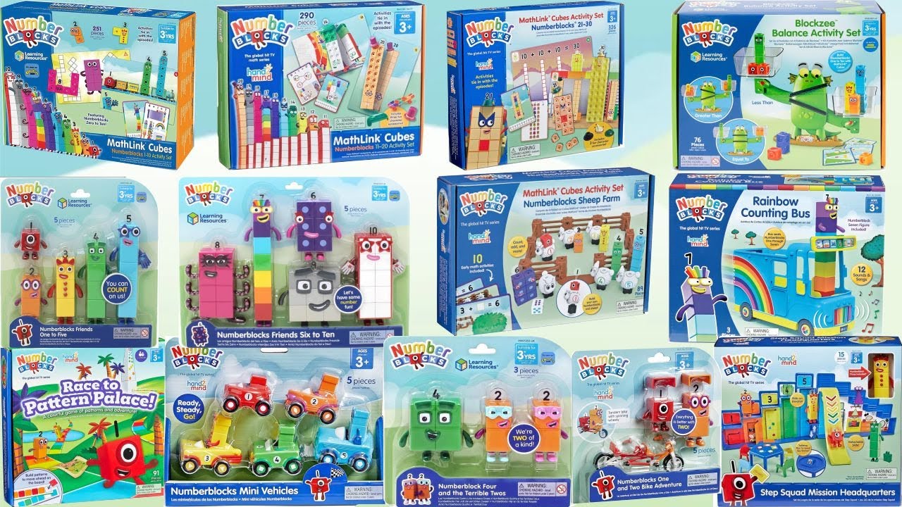 Learning Resources – Unboxing Numberblock Friends 1 to 10! Satisfying ASMR Video