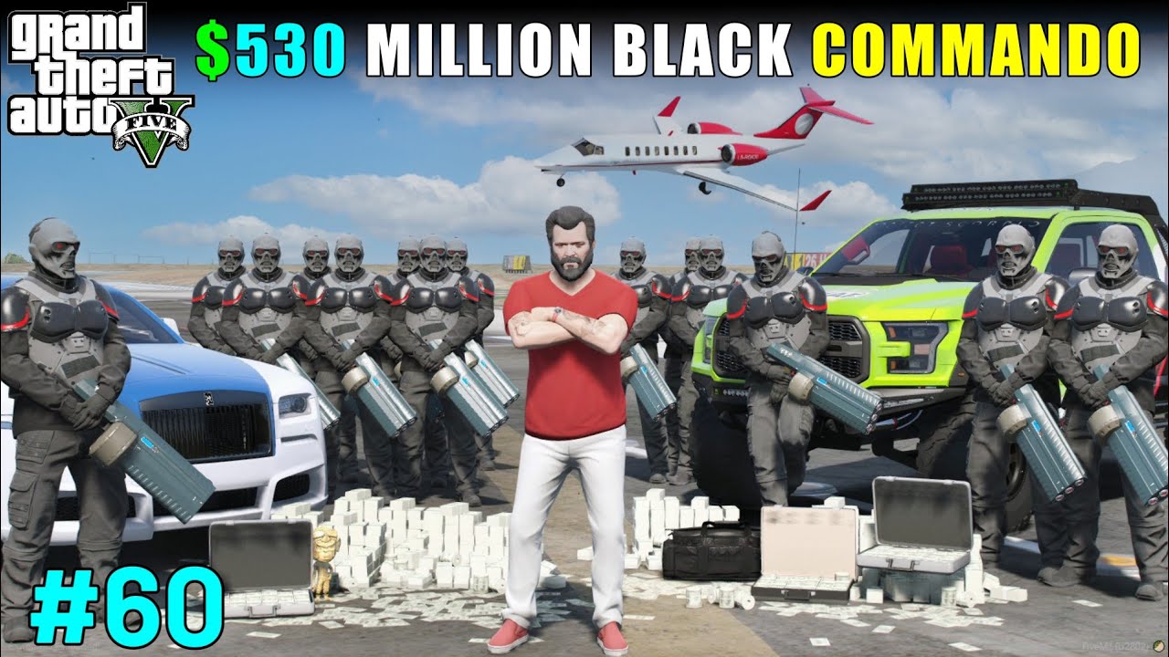 $500 MILLION COMMANDO FROM LIBERTY CITY | GTA 5 GAMEPLAY #60