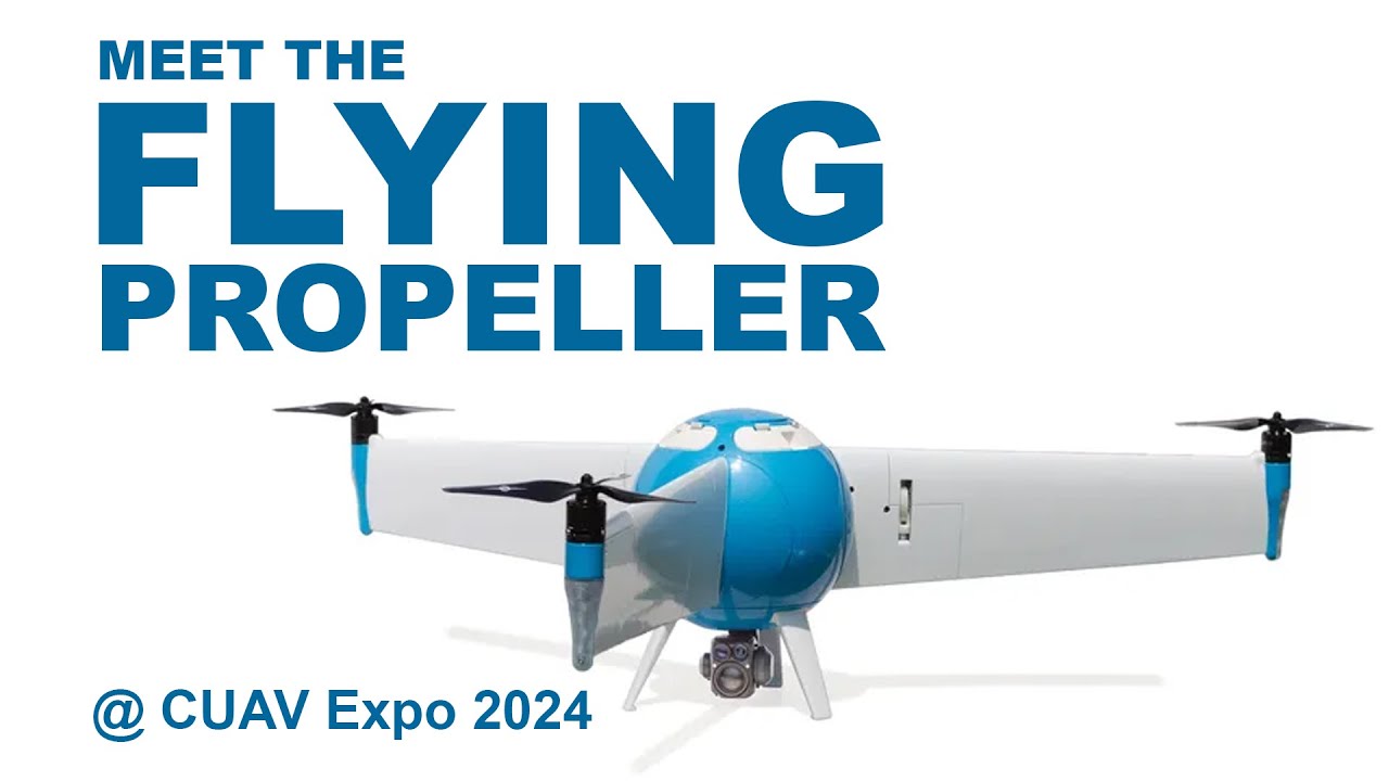 The Flying Propeller: A Two-Hour Drone for First Responders