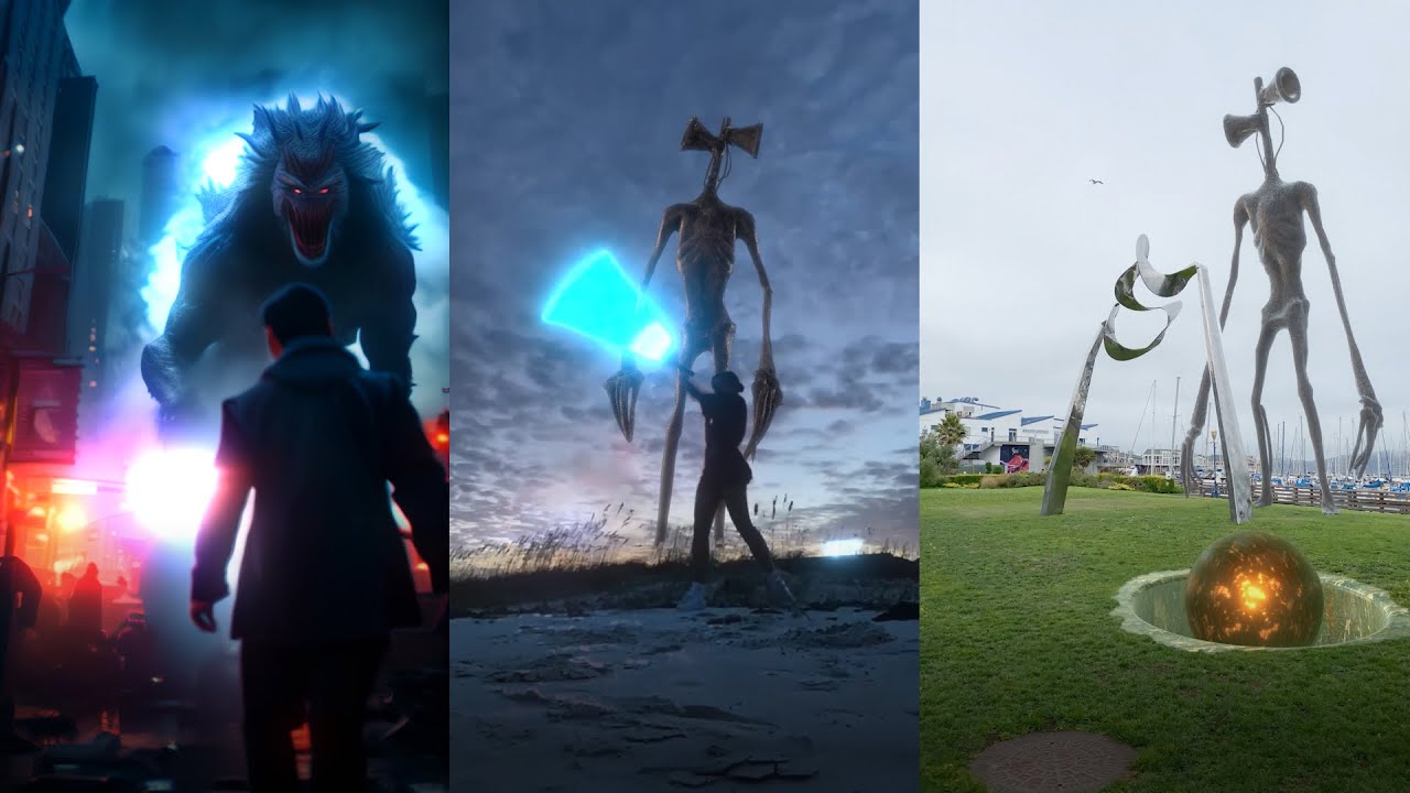 Spooky Siren Head Sighting VFX &mdash; Full Compilation!