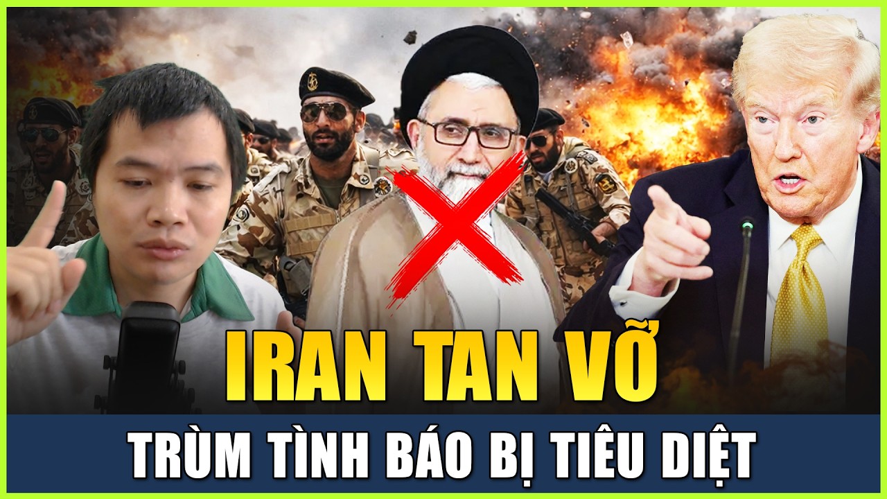 Live 18-03 (Tối): Giám Đốc Tình Báo Iran Bị Tiêu Diệt, Nội Bộ Iran Hoảng Loạn