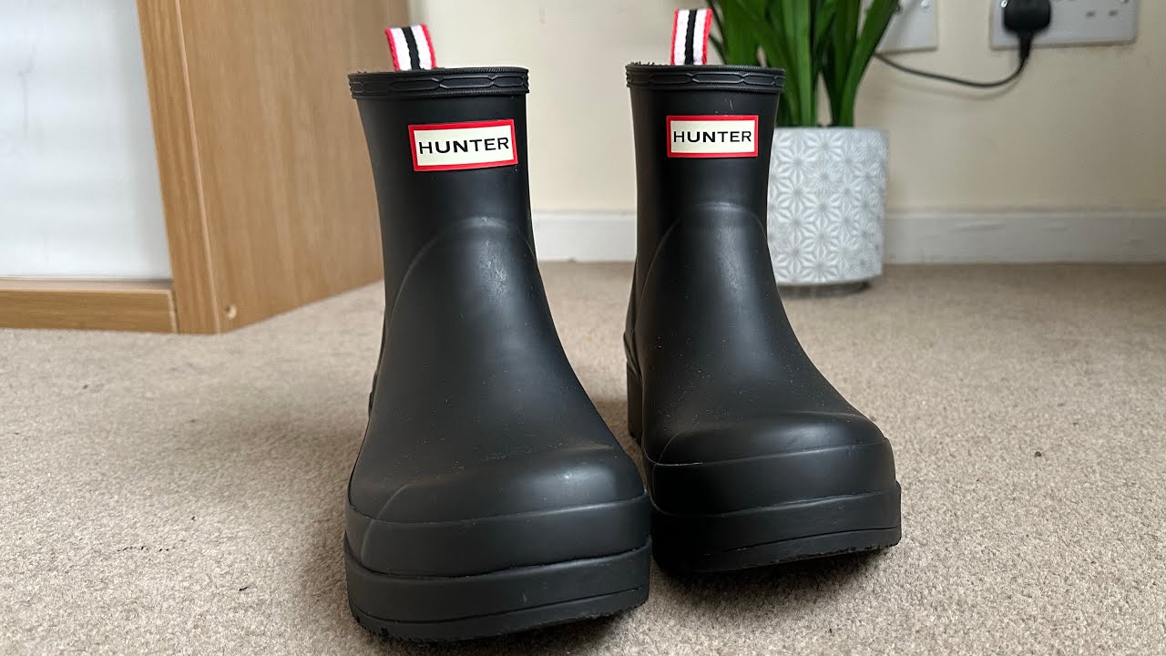 Hunter Play Short Wellington Boots Unboxing And Review