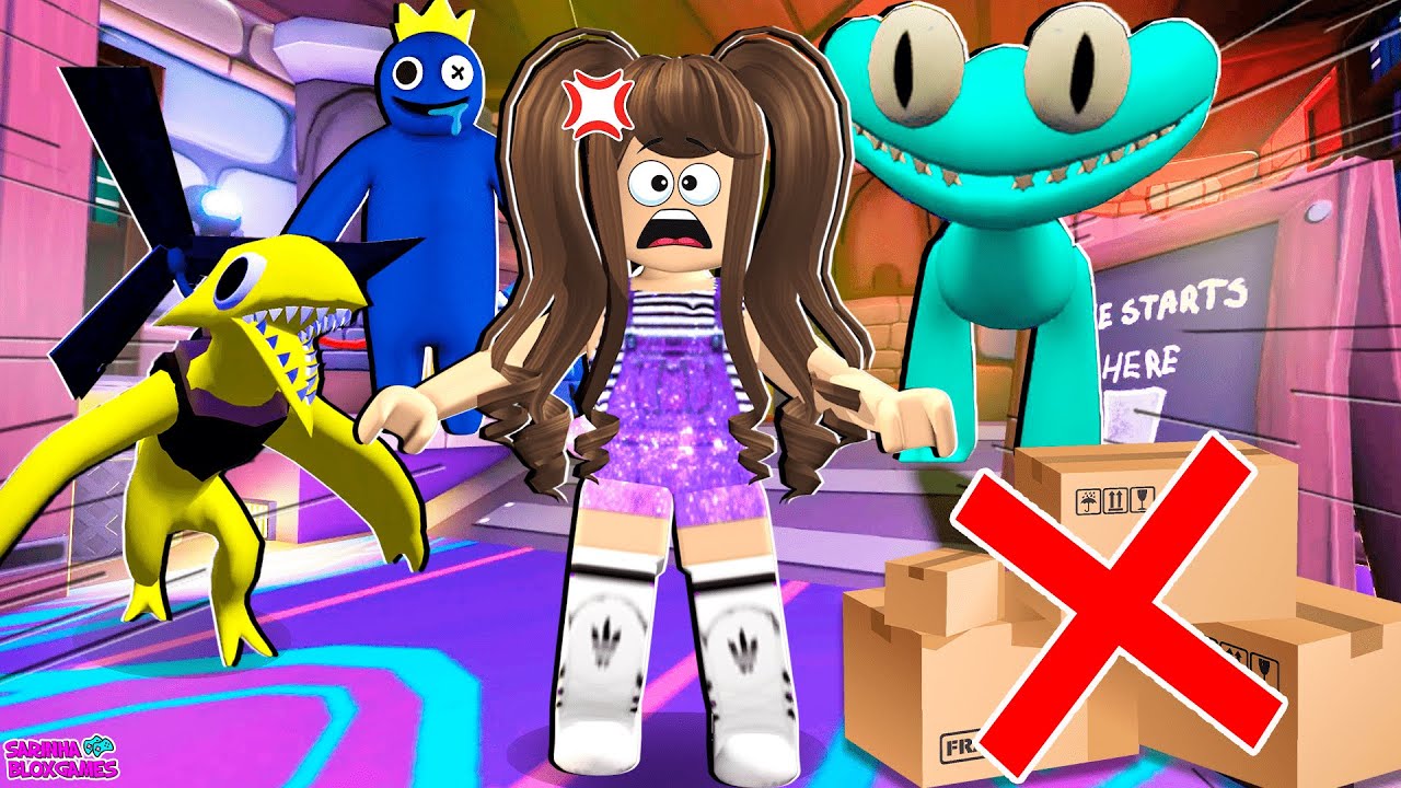 NÃO PODE USAR CAIXA no RAINBOW FRIENDS CAPÍTULO 2 - ROBLOX