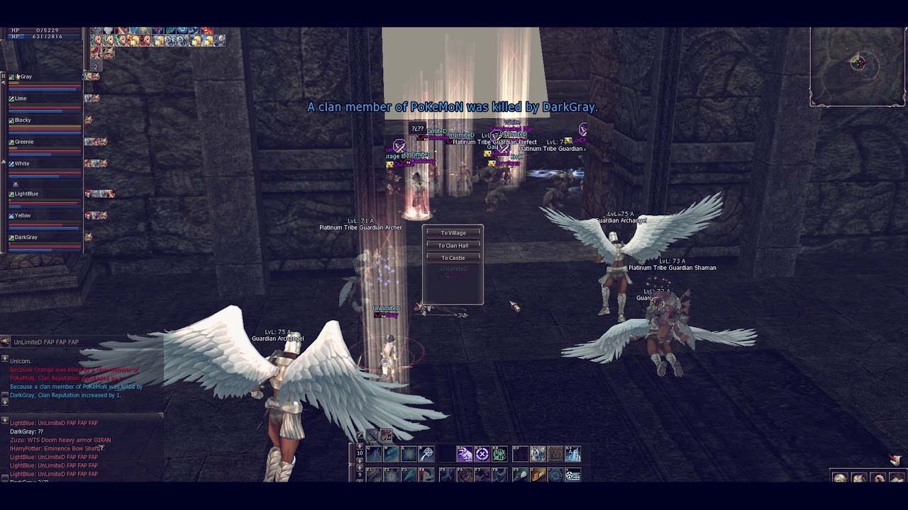 L2 Classic - UnLimiteD CP - Sieges / Random pvp