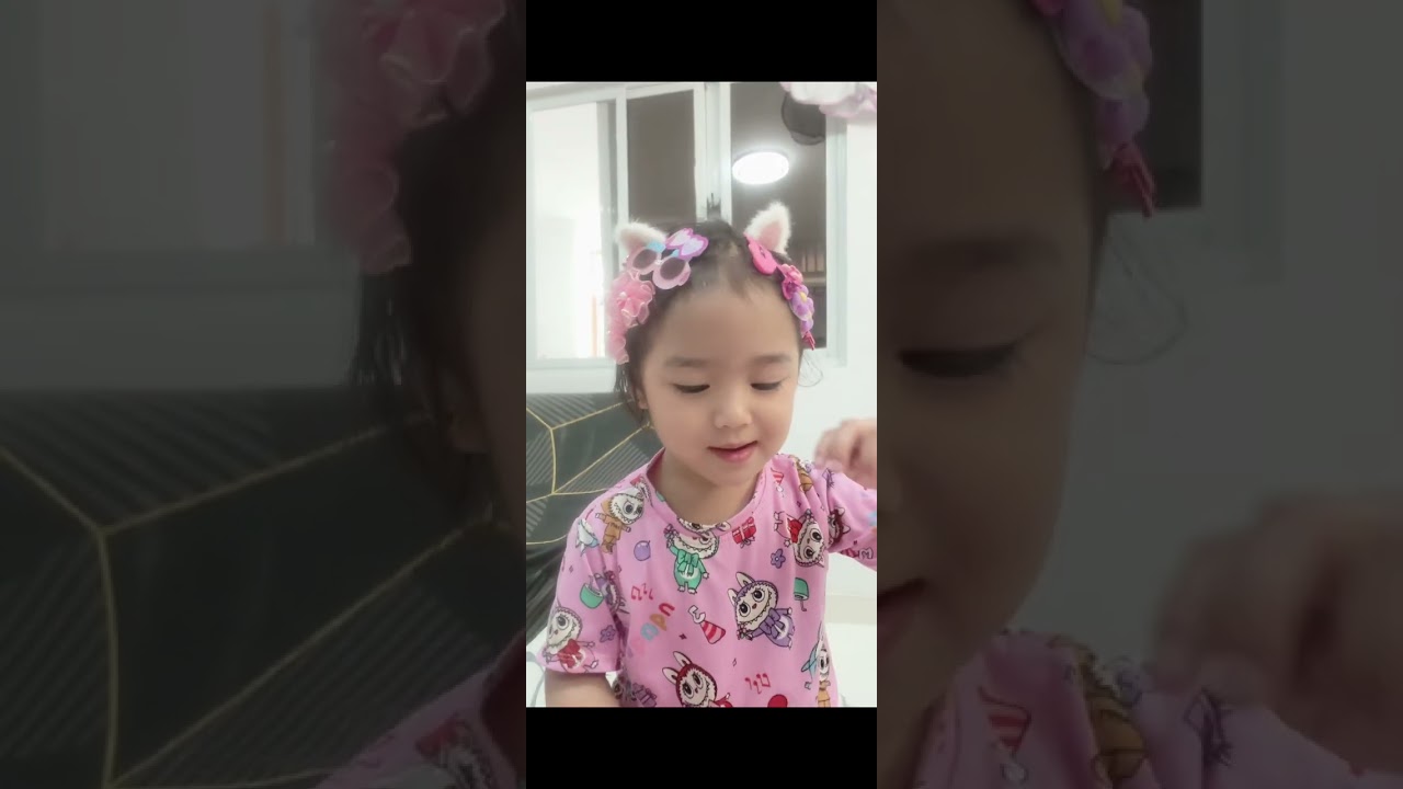 Cctv Hailey Sofia 1y6m baby2 don't you cry & I will never do that again 1st family dance with bb2