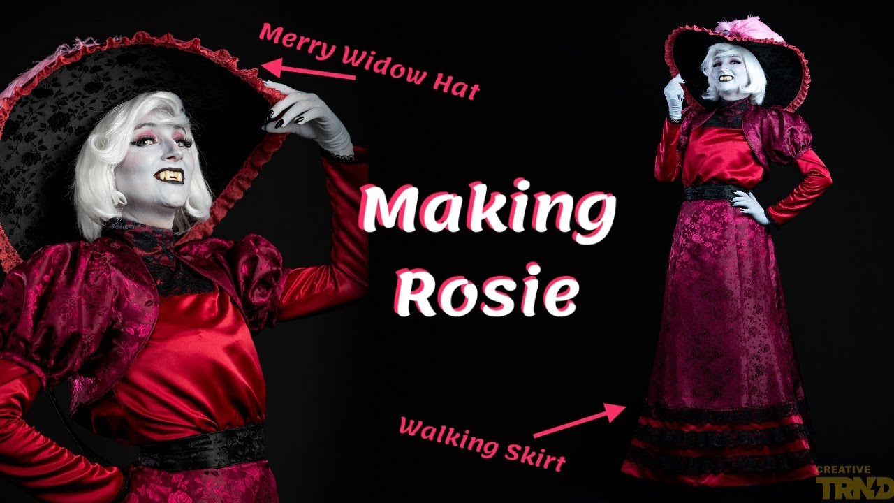 I Made a Historically Inspired Rosie Cosplay | Hazbin Hotel Cosplay