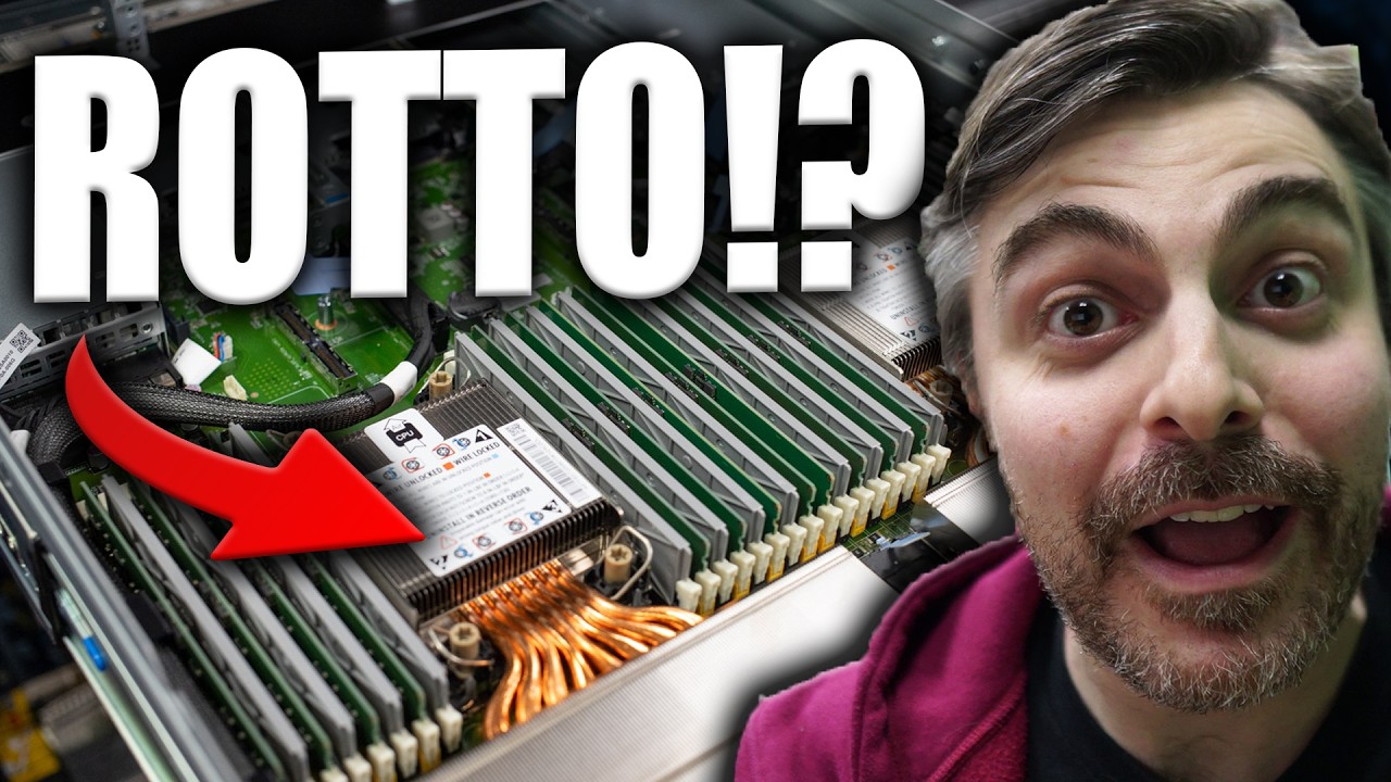 MI HANNO DATO UN SERVER DA 50000 EURO… DI NUOVO!