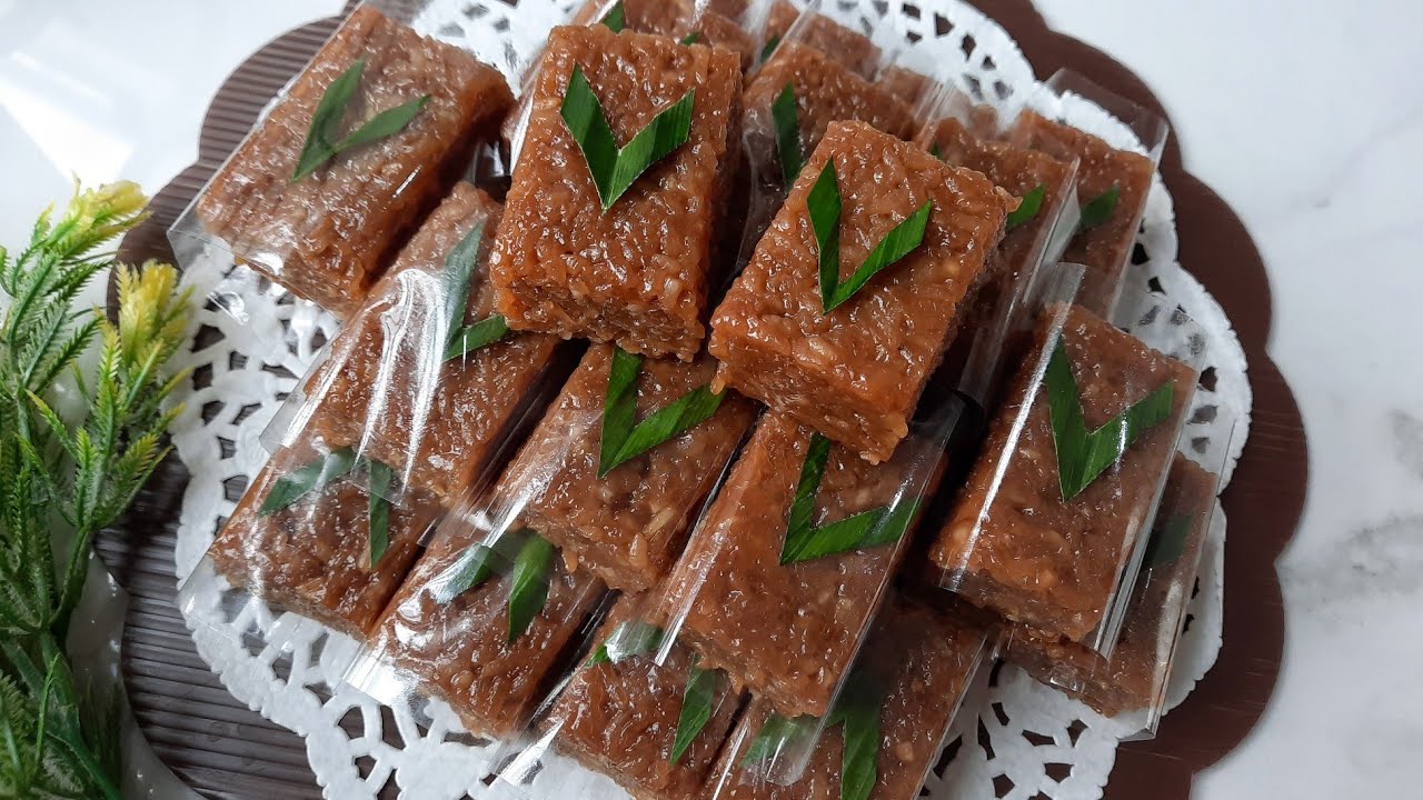 Wajik Ketan Gula Merah Legit Lembut Dan Enak
