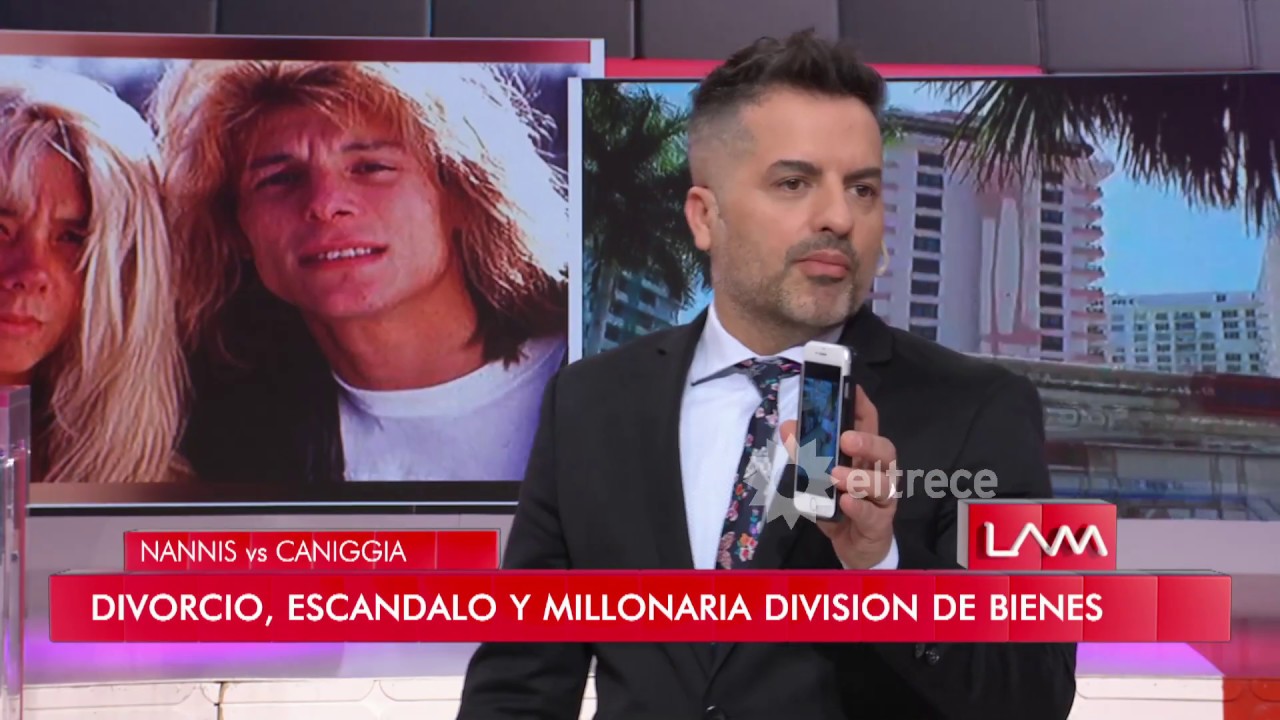 Las pruebas de la mentirosa fortuna de Mariana Nannis y Claudio Caniggia