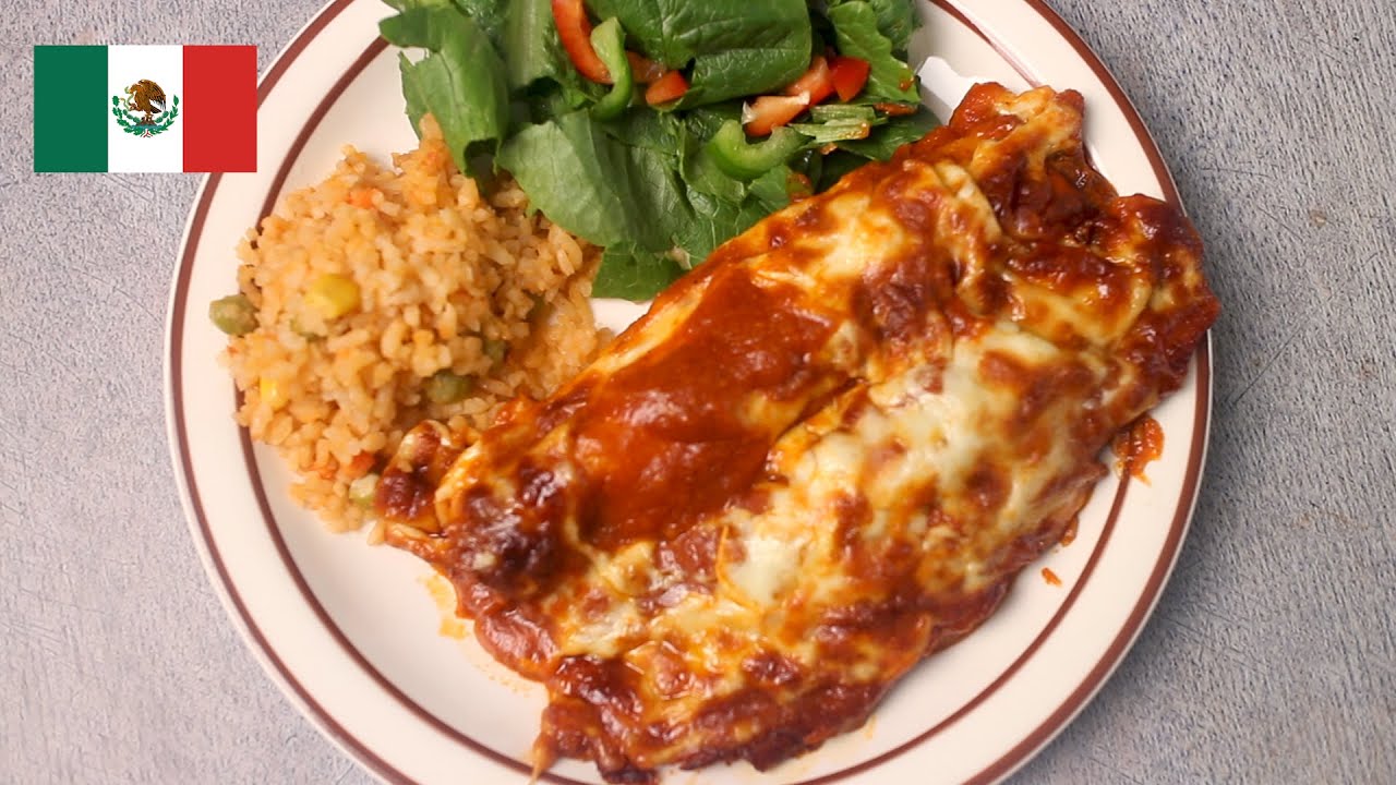 [Mexico] 엔칠라다, 소스를 흠뻑 머금은 토르티야 음식 Enchilada