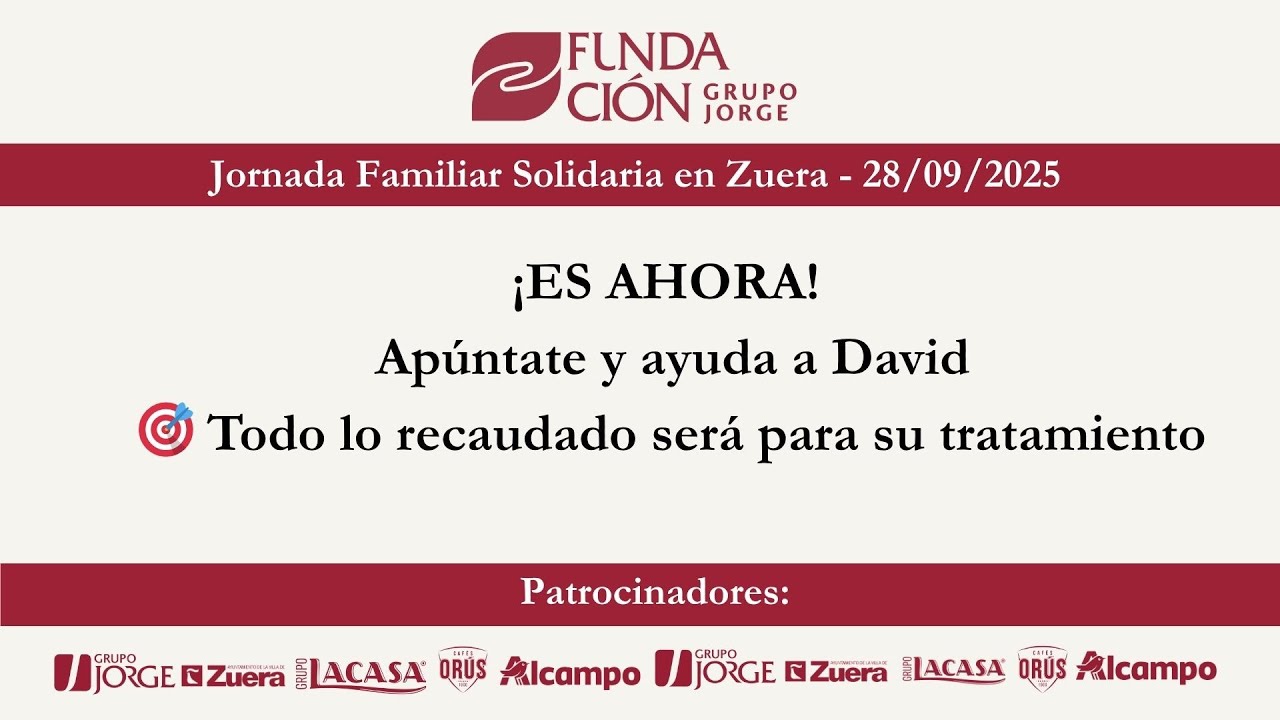 Jornada Solidaria-Distrofia muscular de Duchenne