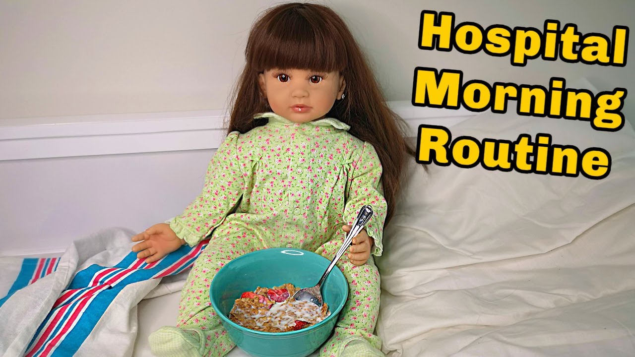 Reborn Toddler Lizzy Hospital Morning Routine Role play