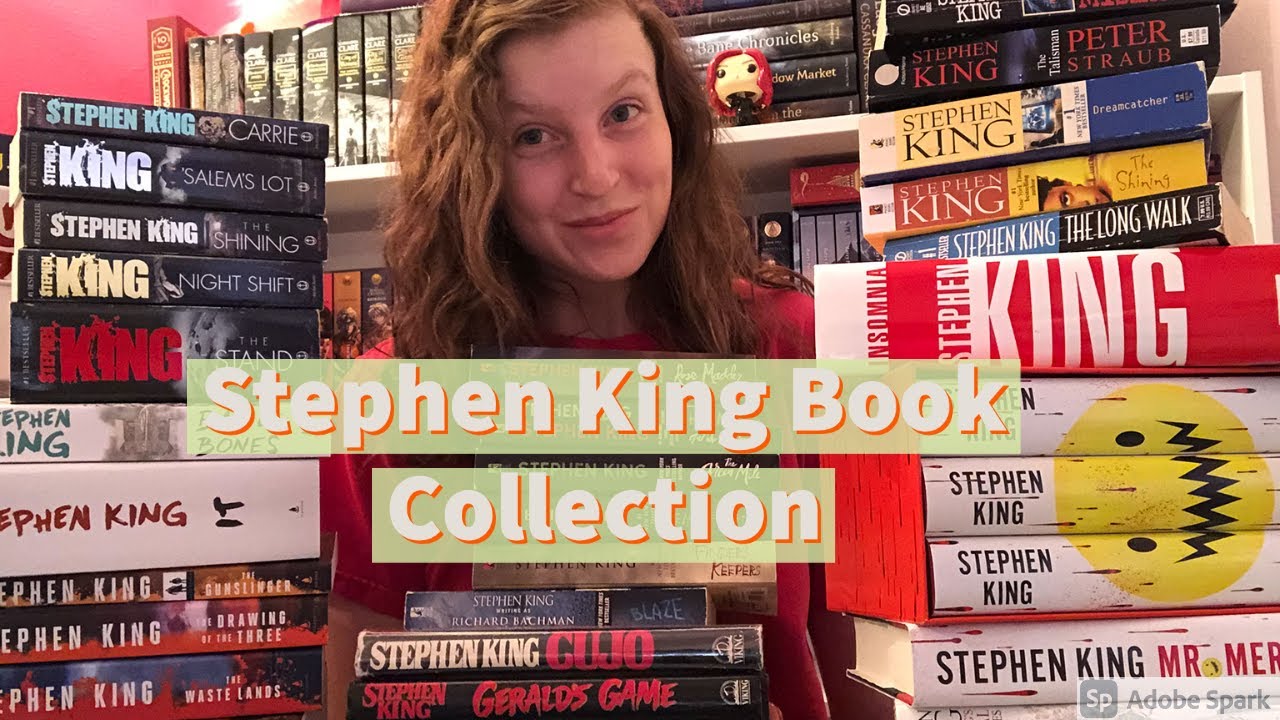 Stephen King Book Collection Updated I Bookshelf Tour 2021