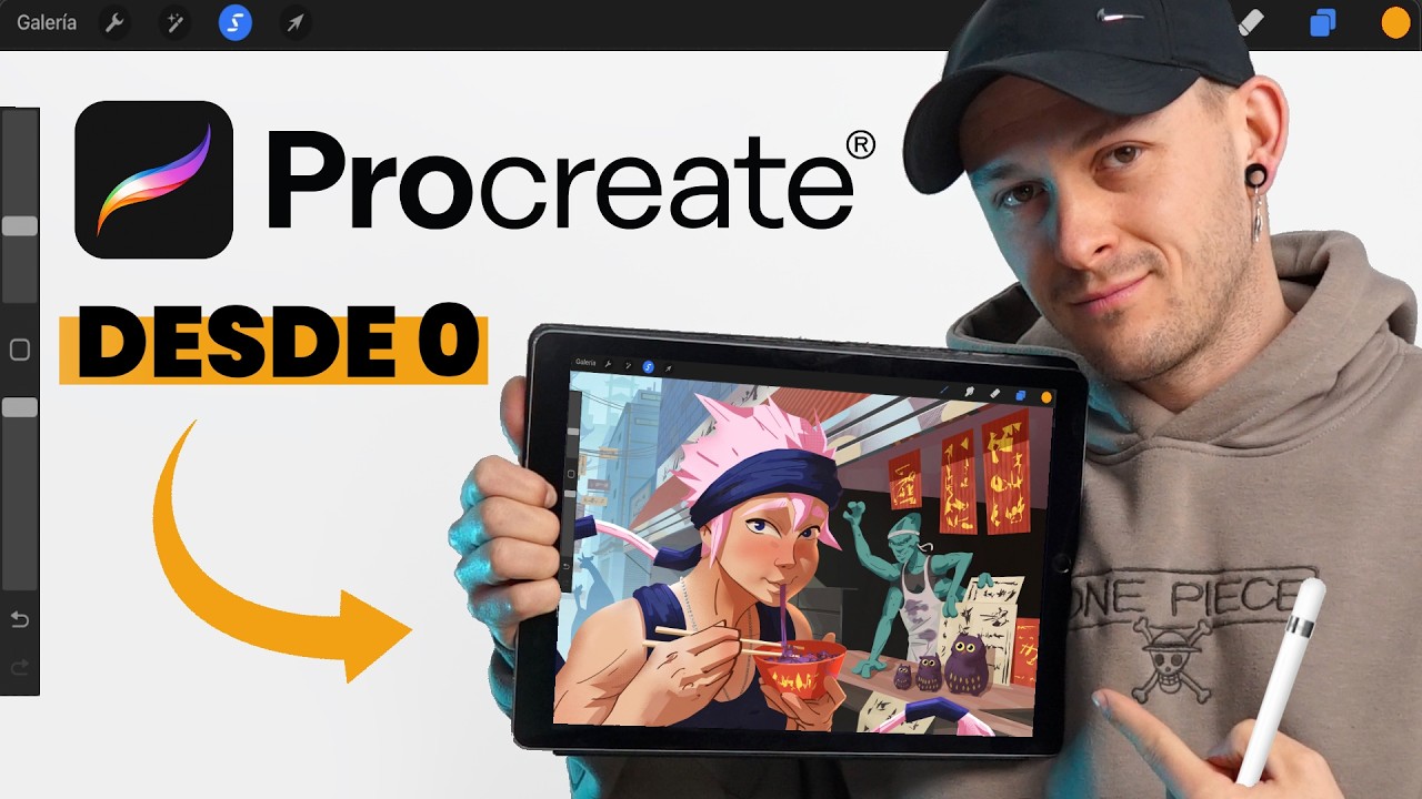 Cómo usar Procreate desde CERO (Guía completa para principiantes)