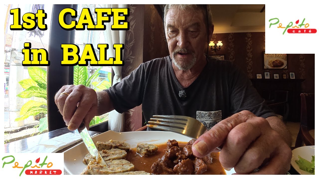 ✅️The FIRST ORIGINAL Cafe, Pepito Supermarket, Tuban, BALI