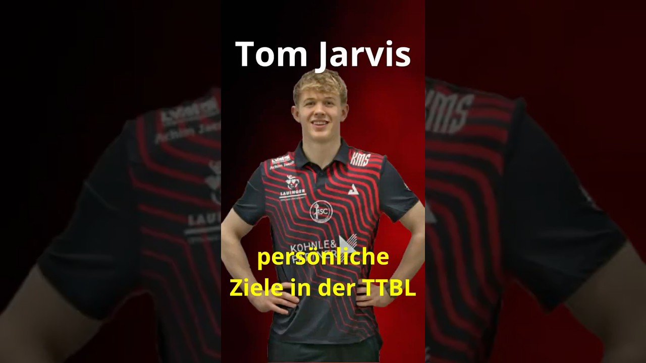 Tom Jarvis persönliche Ziele in der 
