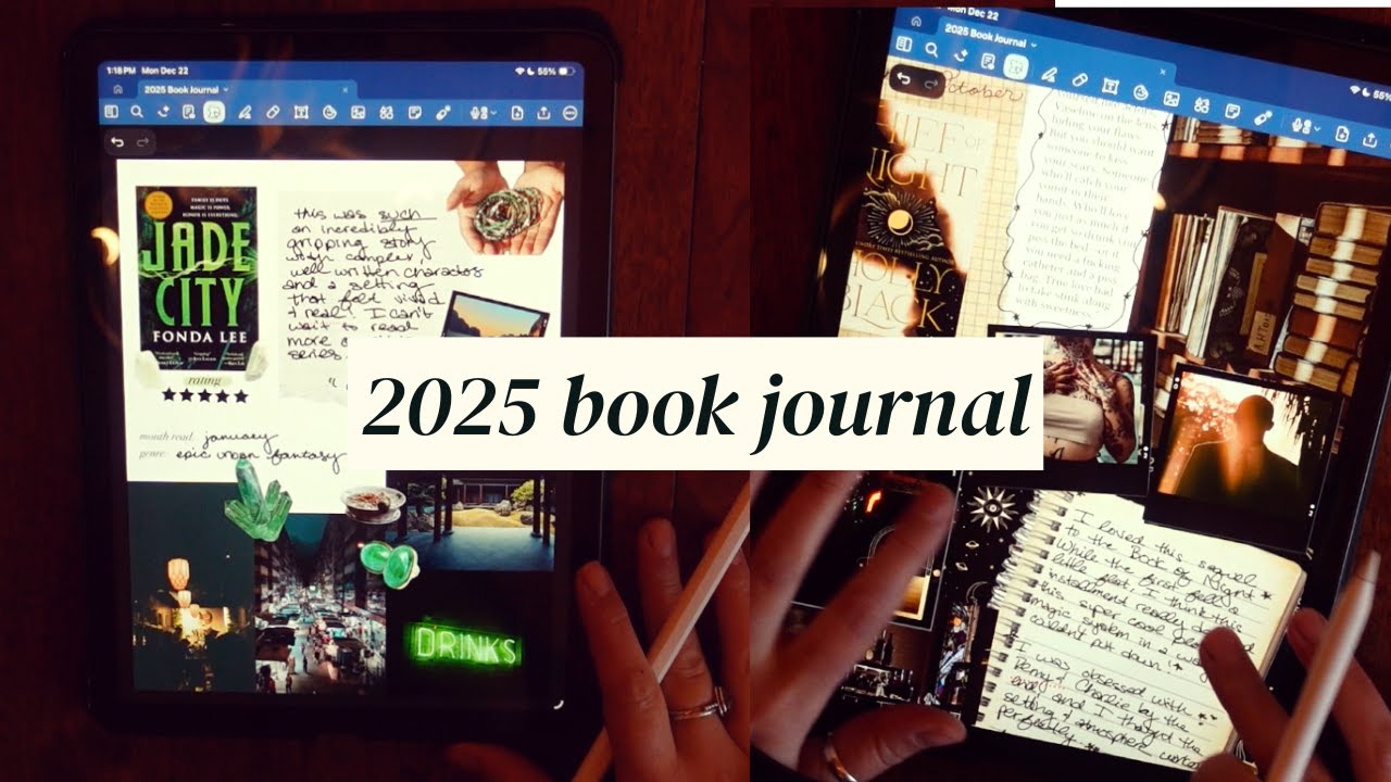 Цифровой дневник-книга, листаю страницы на своем iPad ✨📚