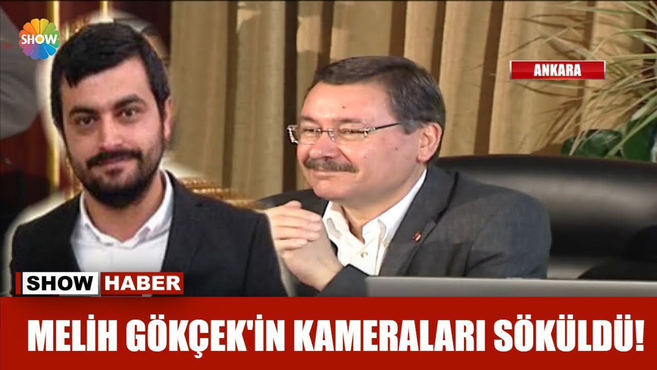 Melih Gökçek'in kameraları söküldü!
